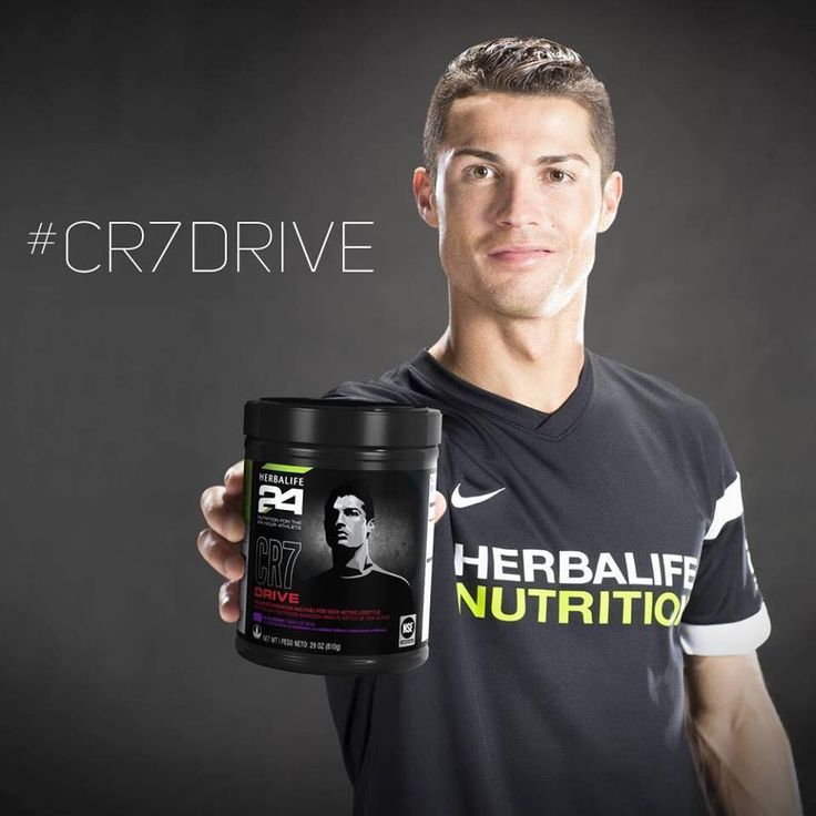 CR7 Drive herbalife frutos rojos